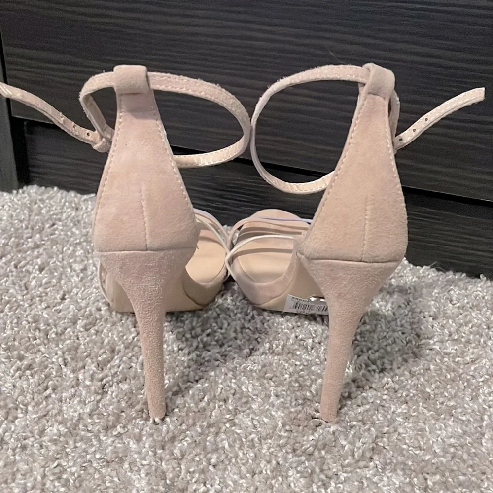 Tony Bianco Aroma Strappy Heeled Sandal In Blush Suede - Picture 8 of 10